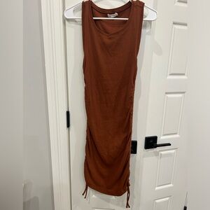 Good American Ruched Tank Dress Size 3 (Large)